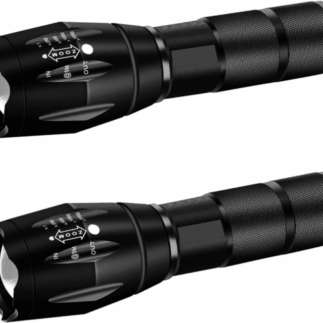 Tactical Flashlight (2 Pack)