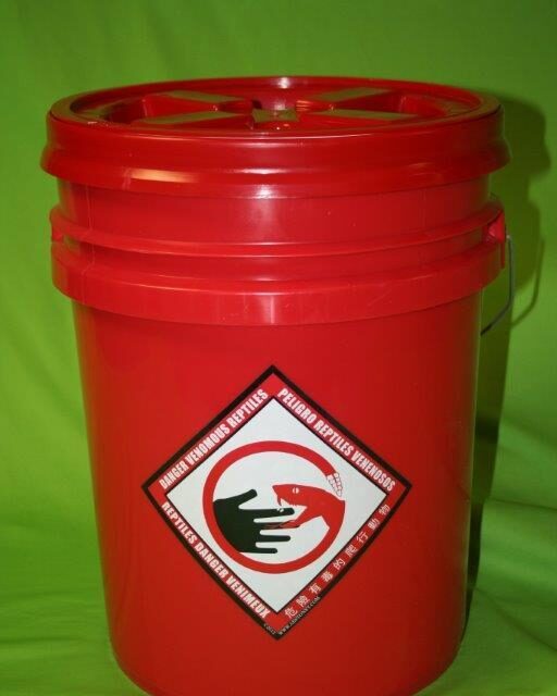 Snake & Reptile Bucket